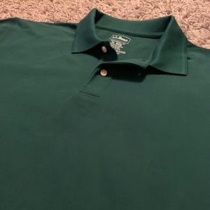 LL Bean XL Reg Traditional Fit Polo Shirt RN71441